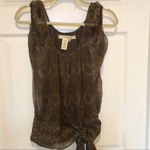 Studio M Silk Top Size Small